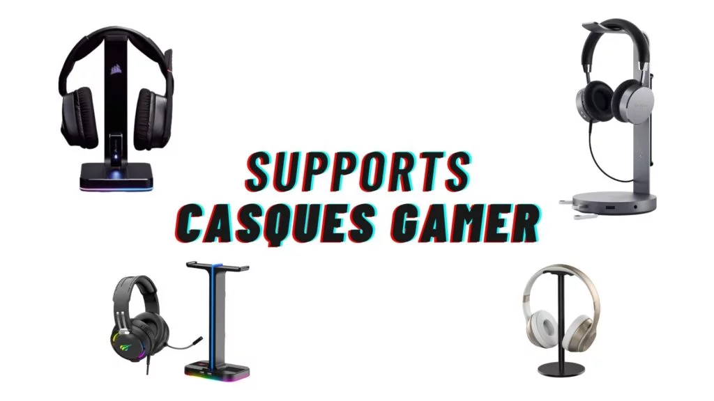 support casque gamer