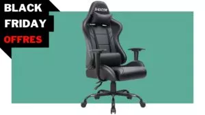 chaise gaming black friday