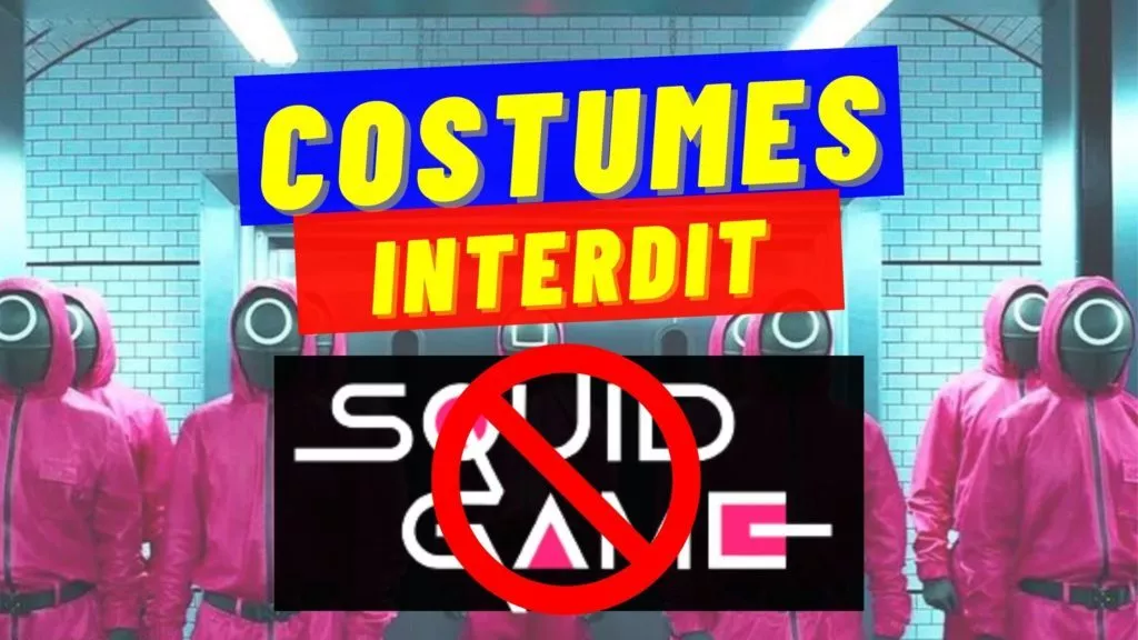 costumes squid game interdit