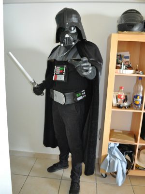 cosplay dark vador a la minecraft cosplay dark vador a la minecraft